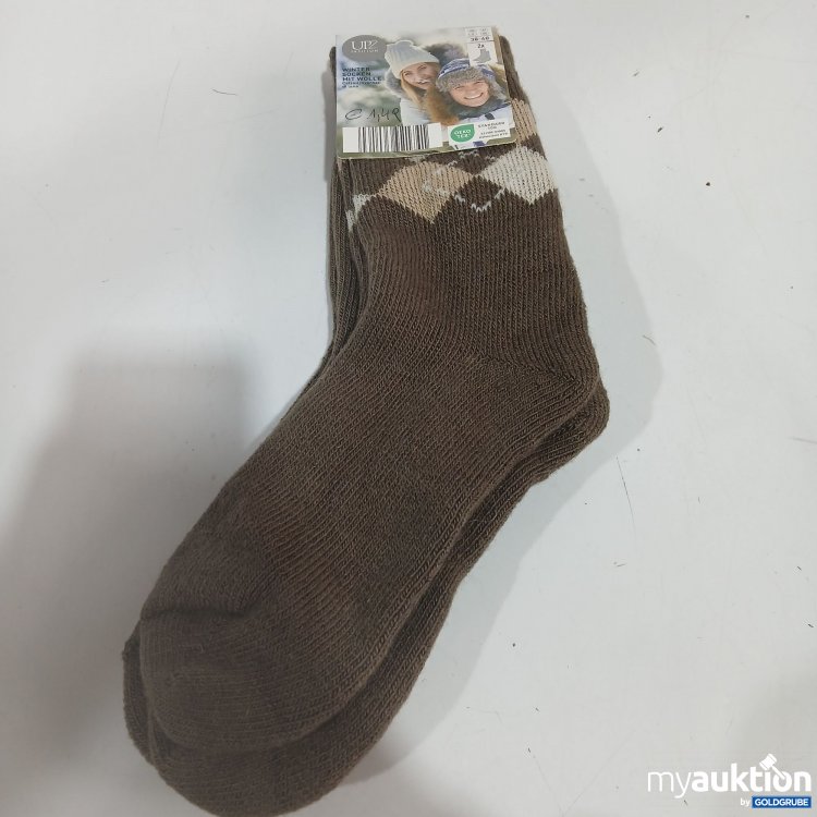 Artikel Nr. 906616: UPZ Winter Socken mit Wolle 38-40 