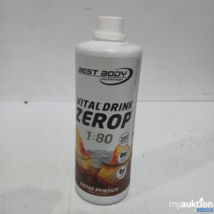 Artikel Nr. 950616: Best Body Vital Drink Zerop Eistee Pfirsich 1000ml 