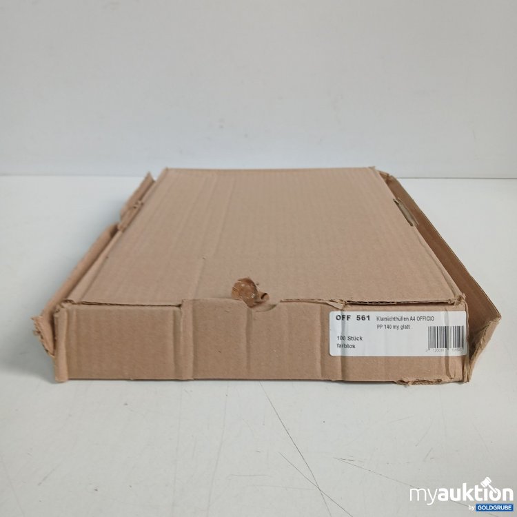 Artikel Nr. 957616: Officio Klarsichthüllen A4 PP 140my glatt 100stk 