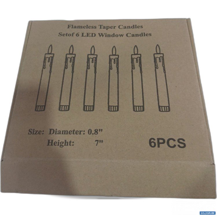 Artikel Nr. 989616 Artikel Nr. 989616: Flameless Taper Candles 6er Set