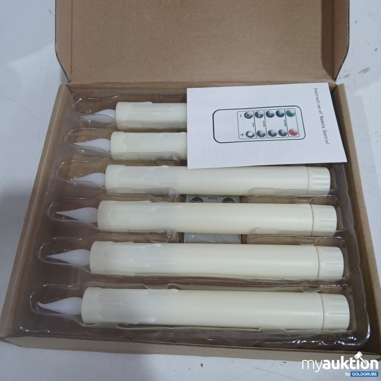 Artikel Nr. 989616 Artikel Nr. 989616: Flameless Taper Candles 6er Set