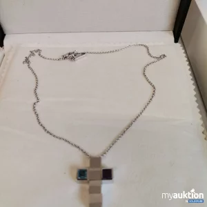 Auktion Mont Blanc Halskette Kreuz