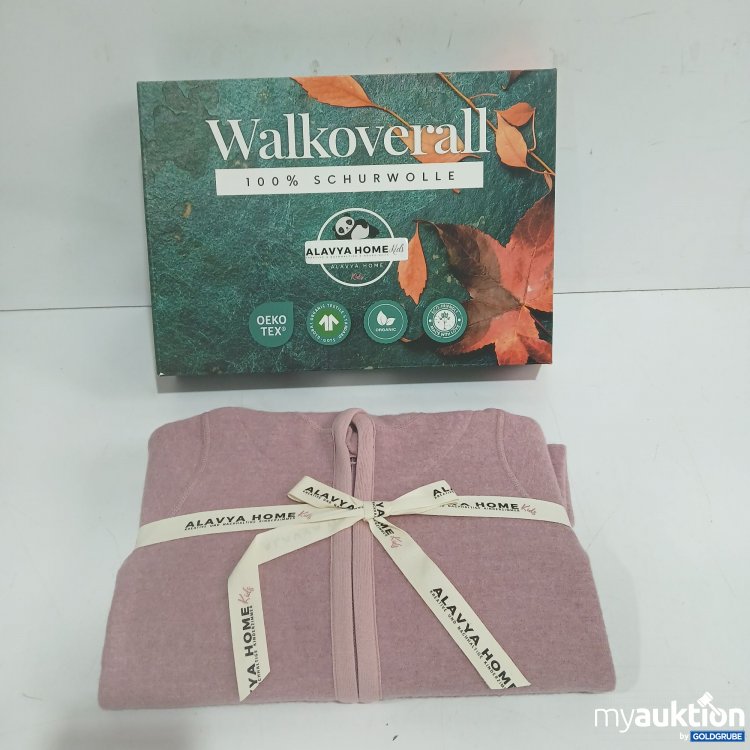Artikel Nr. 441617: Alavya Home Walkoverall 100% Schurrwolle rosa 