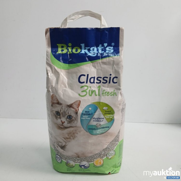 Artikel Nr. 467617 Artikel Nr. 467617: Biokats Biokat's Classic 3in1 fresh Katzenstreu 10 l