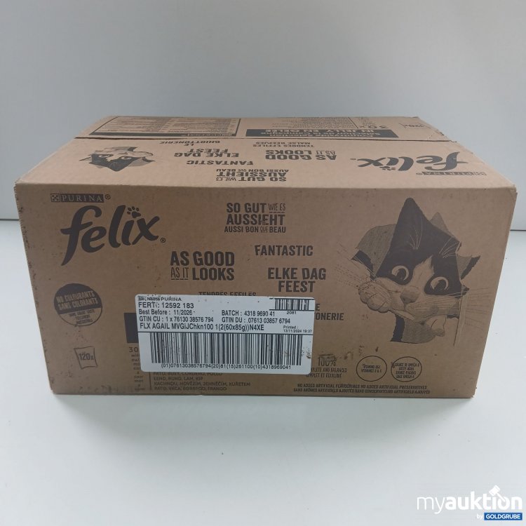 Artikel Nr. 839617 Artikel Nr. 839617: Felix Katzenfutter 120x85g