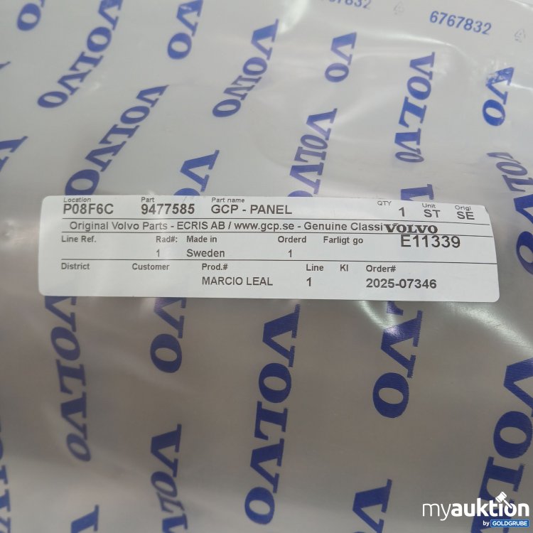 Artikel Nr. 868617 Artikel Nr. 868617: Volvo GCP-Panel 9477585