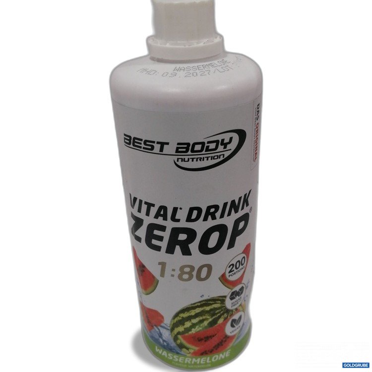 Artikel Nr. 889617: Best Body Nutrition Vitaldrink Zero Wassermelone 1L
