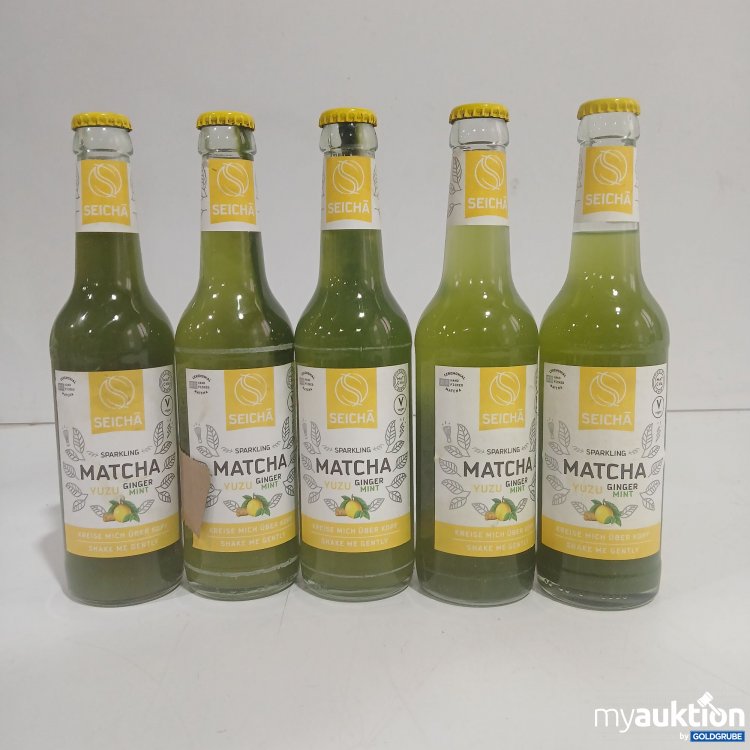 Artikel Nr. 891617: Seicha Sparkling Matcha Yuzu Ginger Mint je 0,33L