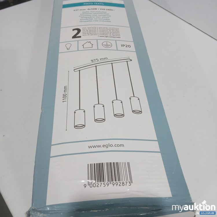 Artikel Nr. 916617 Artikel Nr. 916617: Eglo Pinto Textil Deckenleuchte 99287