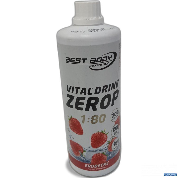 Artikel Nr. 950617: Best Body Vital Drink Zerop Erdbeere 1000ml 