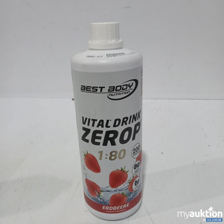 Artikel Nr. 950617: Best Body Vital Drink Zerop Erdbeere 1000ml 