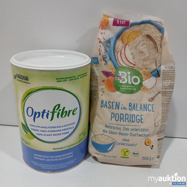 Artikel Nr. 954617: Set Nestle Optifibre Based fibre 250g & DM Bio Basen und Balance 500g 