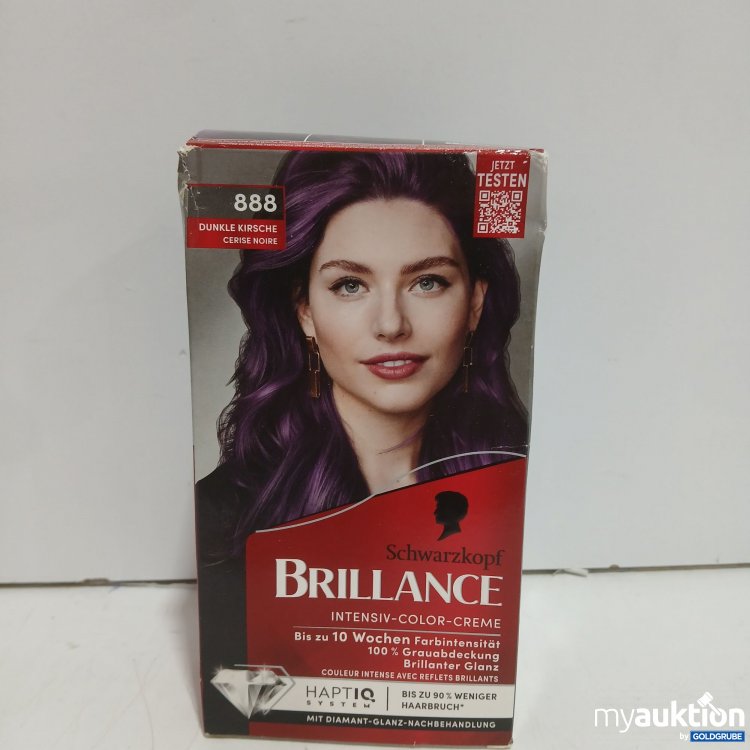Artikel Nr. 955617: Schwarzkopf Brilliance Haarfarbe Dunkle Kirsche 888