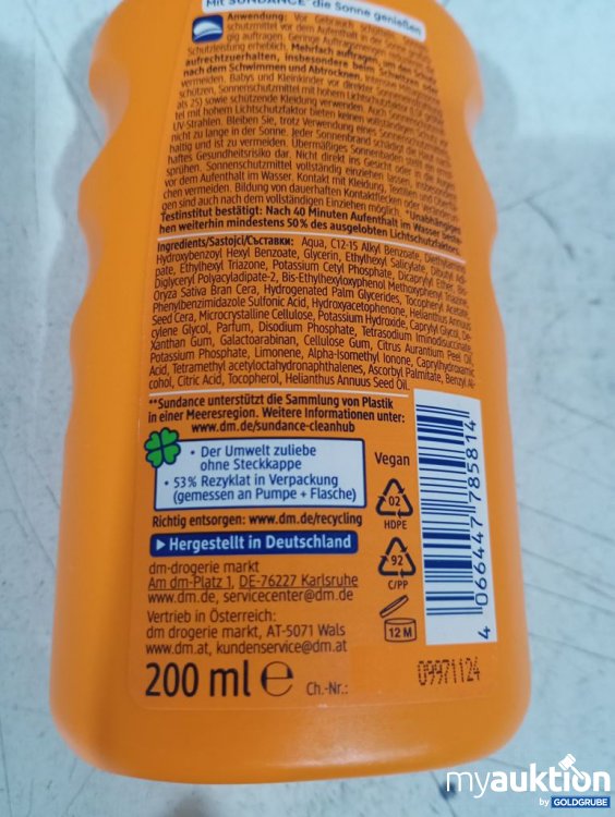 Artikel Nr. 980617: Sun Dance Sonnenspray 50+ 1 200ml