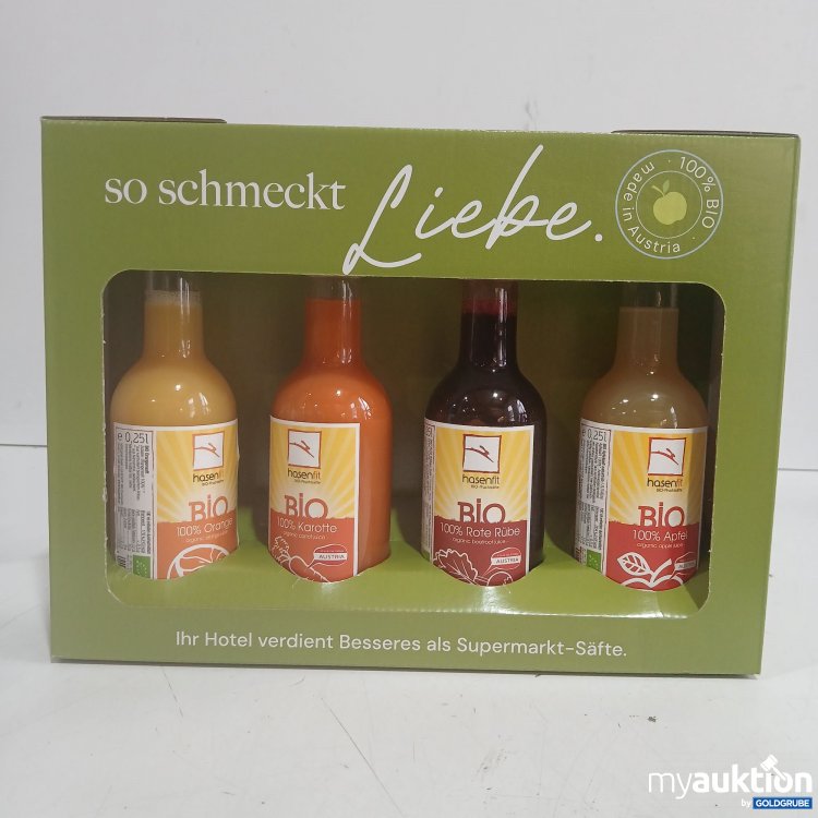Artikel Nr. 996617 Artikel Nr. 996617: Hasenfit Bio Säfte 4x250ml