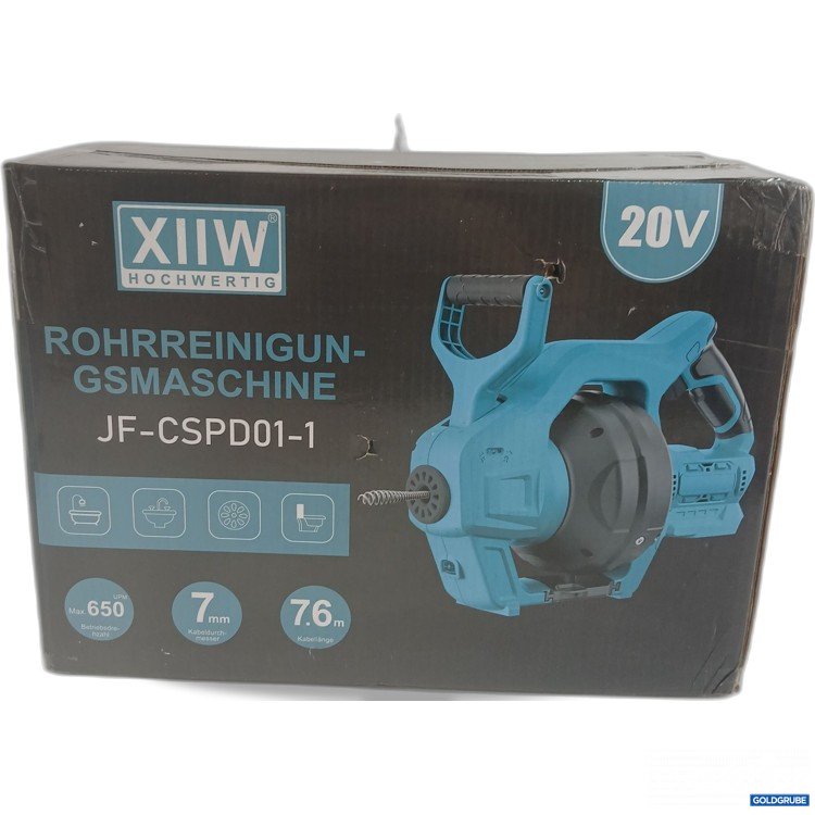 Artikel Nr. 444618 Artikel Nr. 444618: XIIW Rohrreinigungsmaschine JF-CSPD01-1