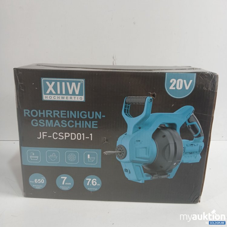 Artikel Nr. 444618 Artikel Nr. 444618: XIIW Rohrreinigungsmaschine JF-CSPD01-1