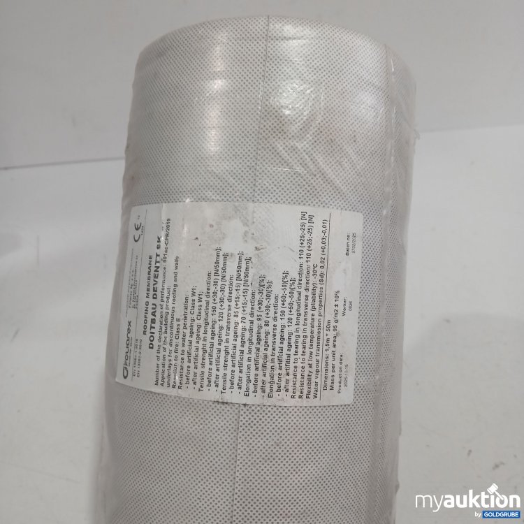 Artikel Nr. 445618 Artikel Nr. 445618: Foliarex Roofing Membrane Doitbau Deventt SK 1,5m x 50m