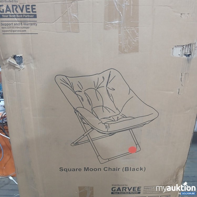 Artikel Nr. 447618 Artikel Nr. 447618: Garvee Square Moon Chair Black