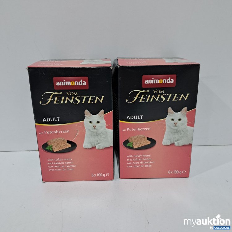 Artikel Nr. 818618 Artikel Nr. 818618: Animonda vom Feinsten Katzenfutter Puzenherzen 2x6x100g