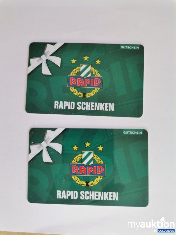 Artikel Nr. 845618: Rapid Gutschein Karte Wert 25€