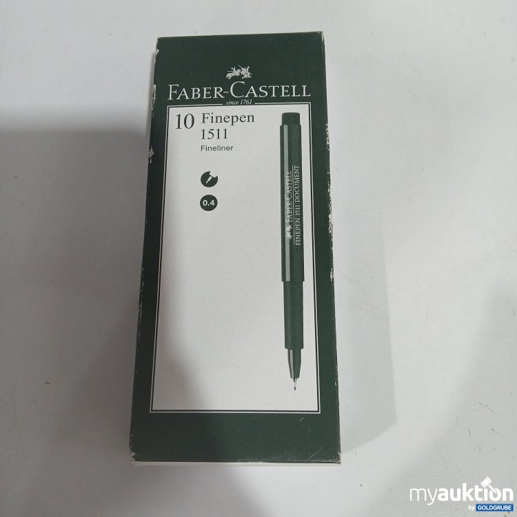 Artikel Nr. 865618: Faber-Castell 10 Finepen 1511 grün 
