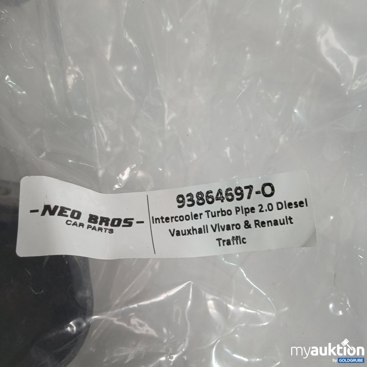Artikel Nr. 867618: Ned Bros Intercooler Turbo Pipe 2.0 Diesel Vauxhall Vlvaro & Renault Traffic 