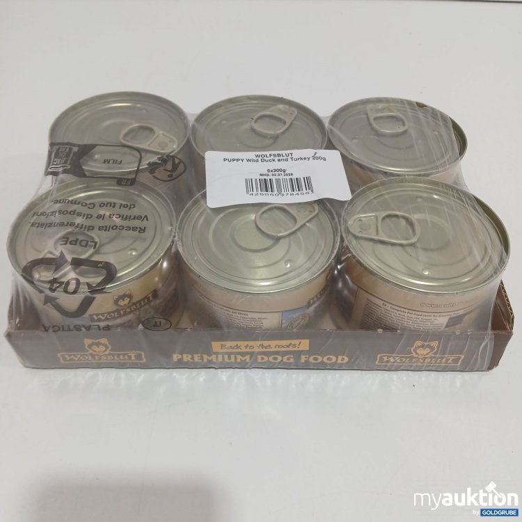 Artikel Nr. 871618: Wolfsblut Hundefutter 6x200g
