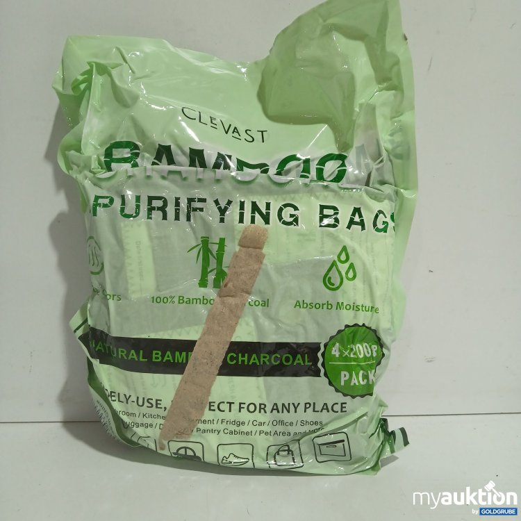 Artikel Nr. 882618: Clevast Bamboo Purifying Bags 4x200g 