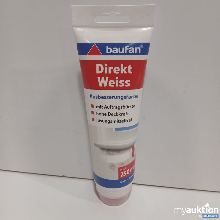 Artikel Nr. 892618: baufan Direkt Weiss Ausbesserungsfarbe 250 ml