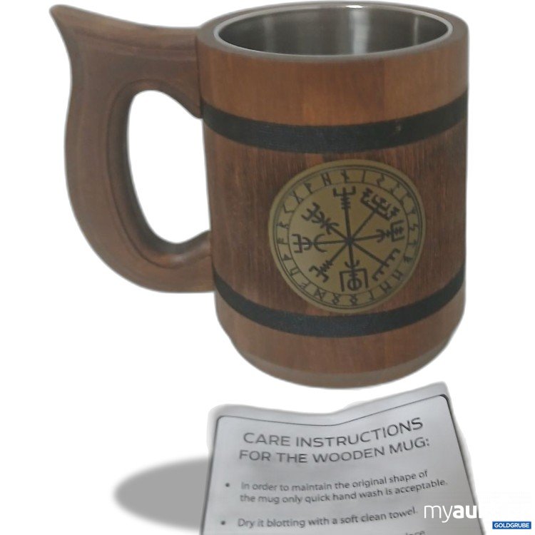 Artikel Nr. 918618 Artikel Nr. 918618: Holzkrug mit Metallinnenleben