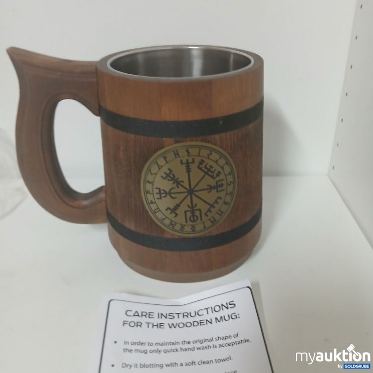 Artikel Nr. 918618 Artikel Nr. 918618: Holzkrug mit Metallinnenleben