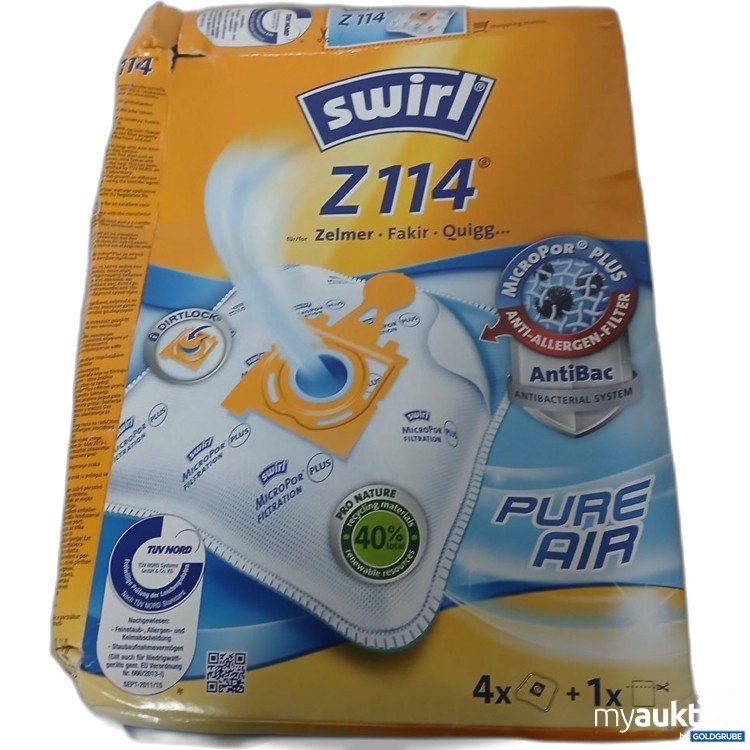 Artikel Nr. 920618: swirl Z 114 Staubsaugerbeutel