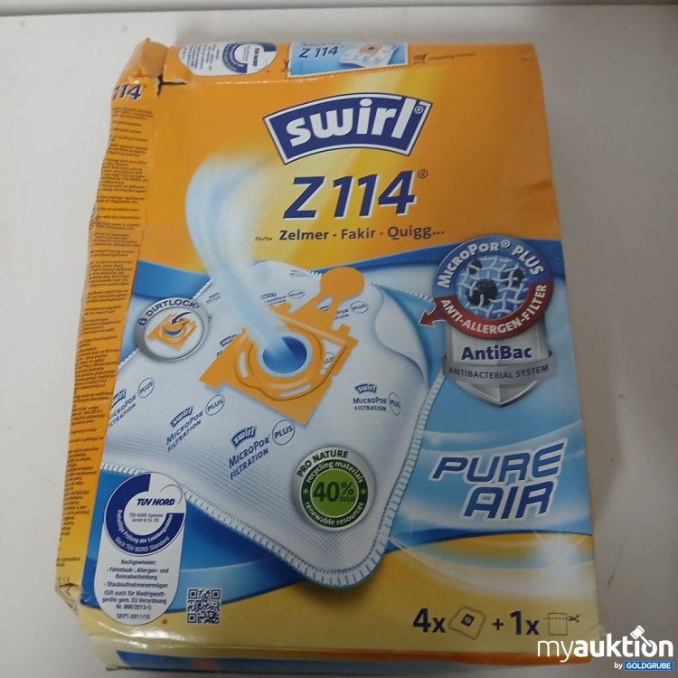 Artikel Nr. 920618: swirl Z 114 Staubsaugerbeutel