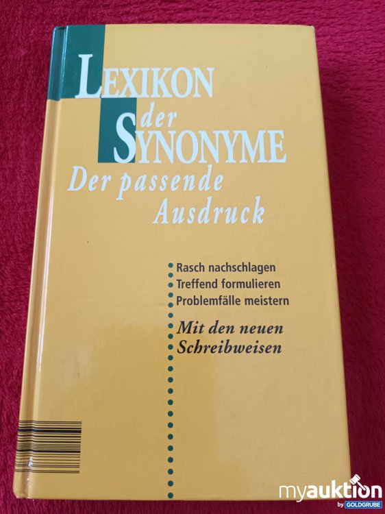 Artikel Nr. 927618 Artikel Nr. 927618: Lexikon der Synonyme
