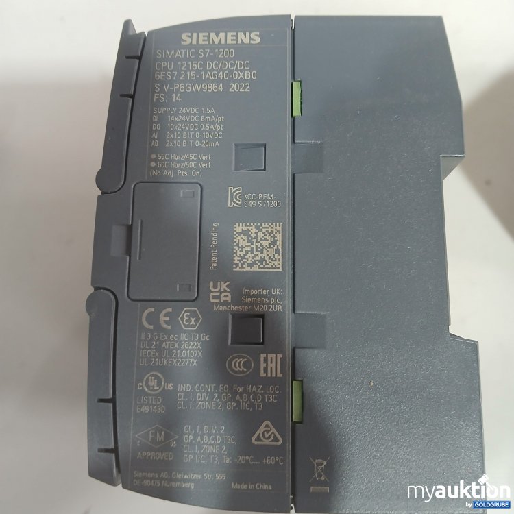 Artikel Nr. 968618: Siemens Simatic S7-1200 