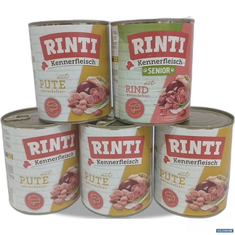 Artikel Nr. 984618: Rinti Kennerfleisch 4x Pute, 1x Rind je 800g