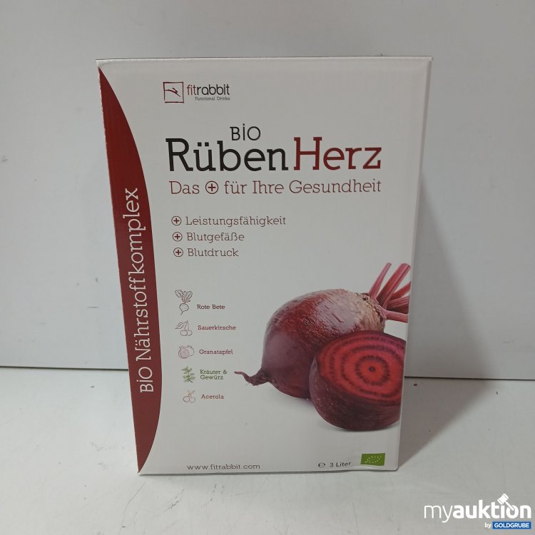 Artikel Nr. 997618 Artikel Nr. 997618: Fit Rabbit Bio Rübenherz 3l