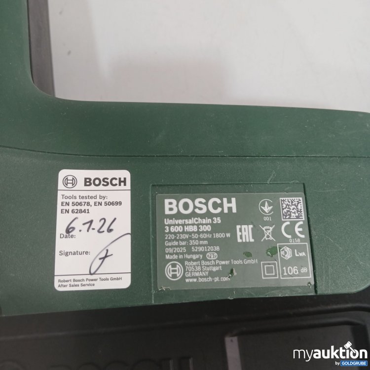 Artikel Nr. 444619 Artikel Nr. 444619: Bosch UniversalChain 35