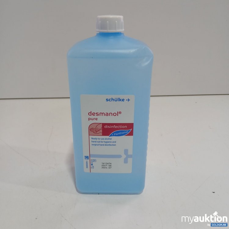 Artikel Nr. 802619 Artikel Nr. 802619: Schülke Desmanol Pure 1l