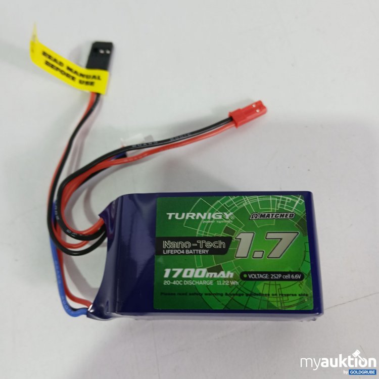Artikel Nr. 810619 Artikel Nr. 810619: Turnier 1700mAh Akku