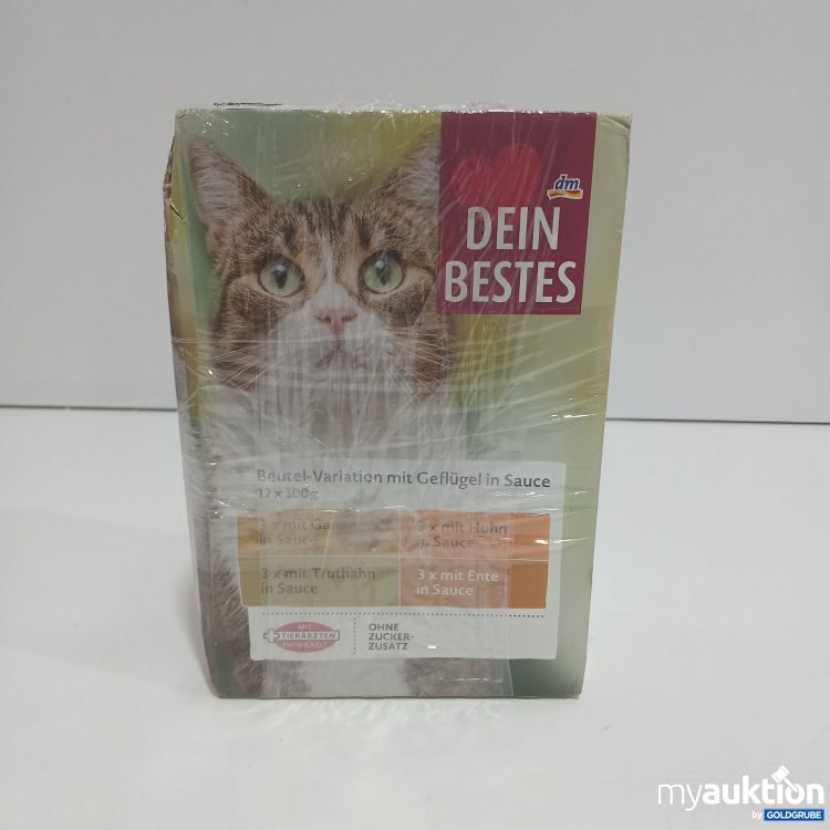 Artikel Nr. 871619 Artikel Nr. 871619: Dein Bestes Katzenfutter 12x100g