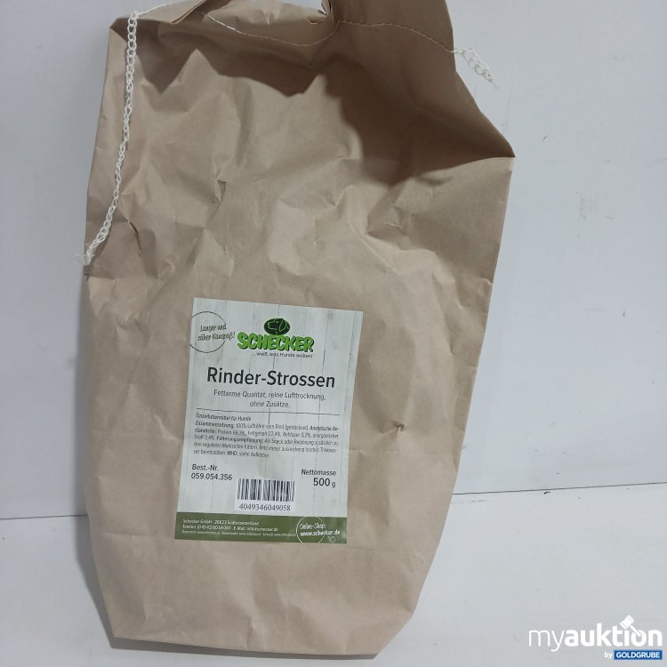 Artikel Nr. 878619: Schecker Rinder-Strossen 500g