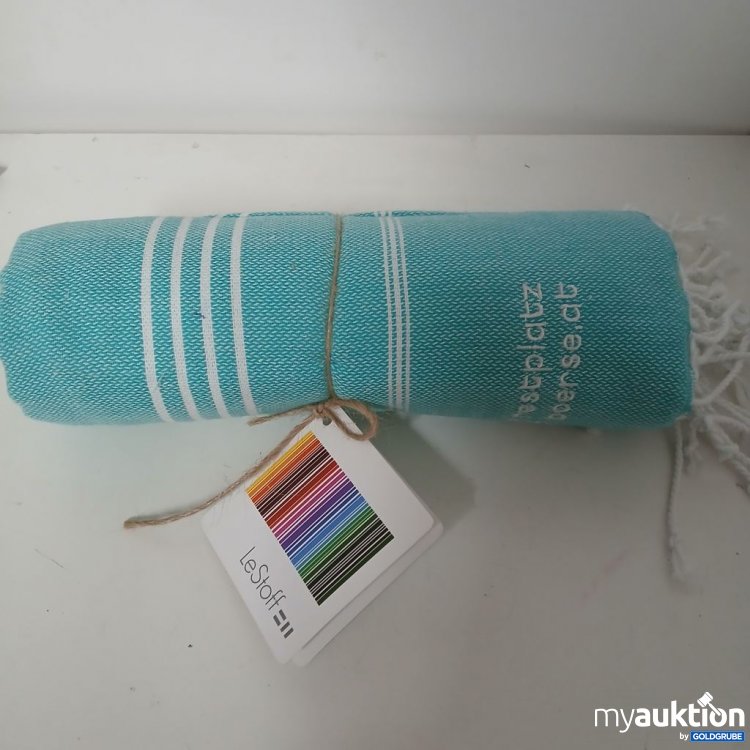 Artikel Nr. 920619: LeStoff Handtuch Basic 104 Turquoise