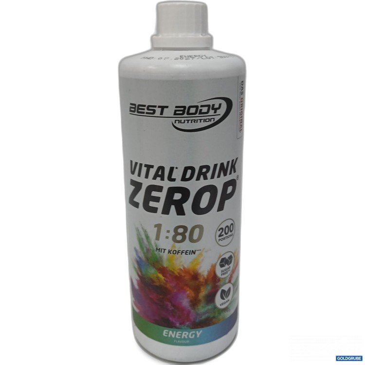 Artikel Nr. 950619: Best Body Vital Drink Zerop mit Koffein 1000ml 