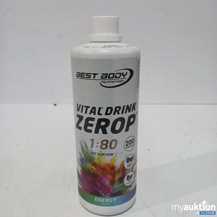 Artikel Nr. 950619: Best Body Vital Drink Zerop mit Koffein 1000ml 