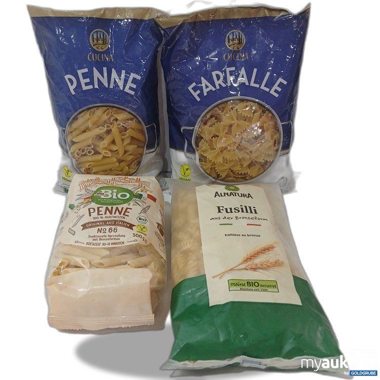 Artikel Nr. 958619: Diverse Nudeln 4×500g