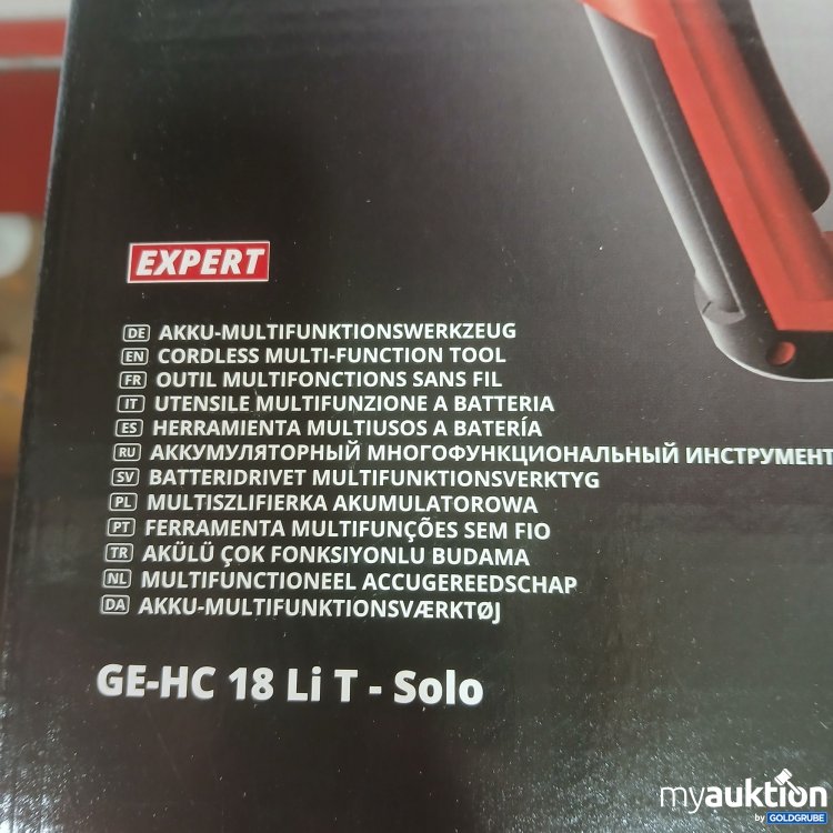 Artikel Nr. 979619 Artikel Nr. 979619: Einhell Akku-Multifunktionsswerkzeug GE-HC 18Li T-Solo
