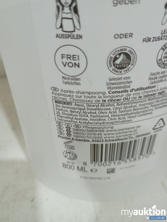 Artikel Nr. 980619: PANTENE PRO-V Repair & Care Pflegespülung
