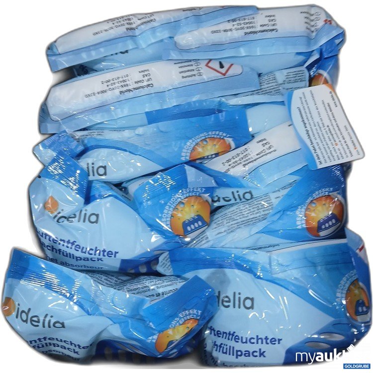 Artikel Nr. 982619: Idelia Luftentfeuchter Nachfüllpack 10×400g